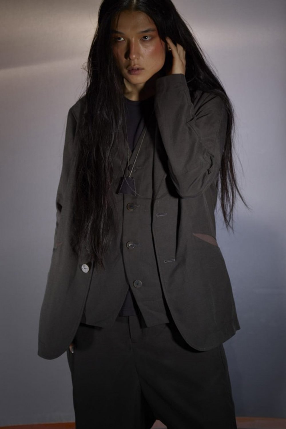 ルーペ ネックレス Brass