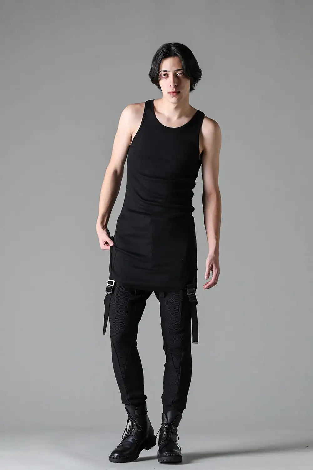 Cotton x Rayon Ribbed Tank Top