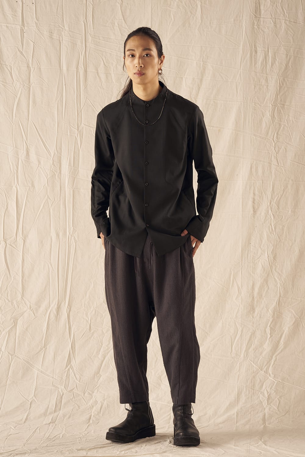 Shirt Sandblasting Silk Cotton