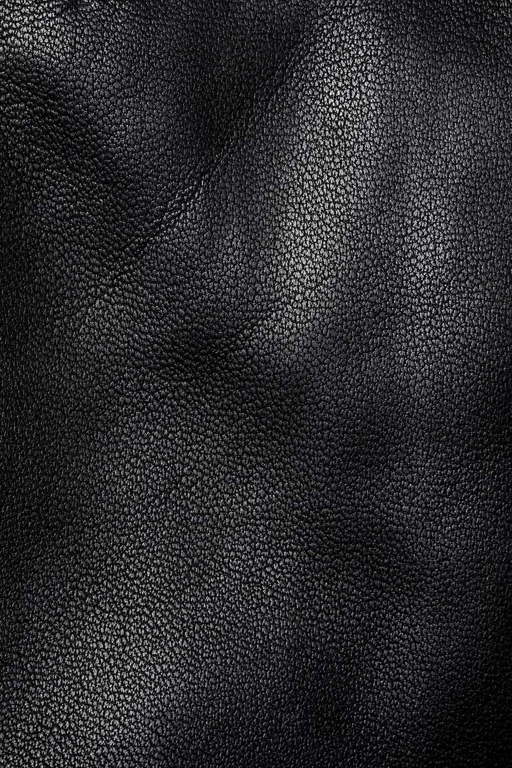 Finest Sccottish Cashmare Touch Screen Leather Glove  Black