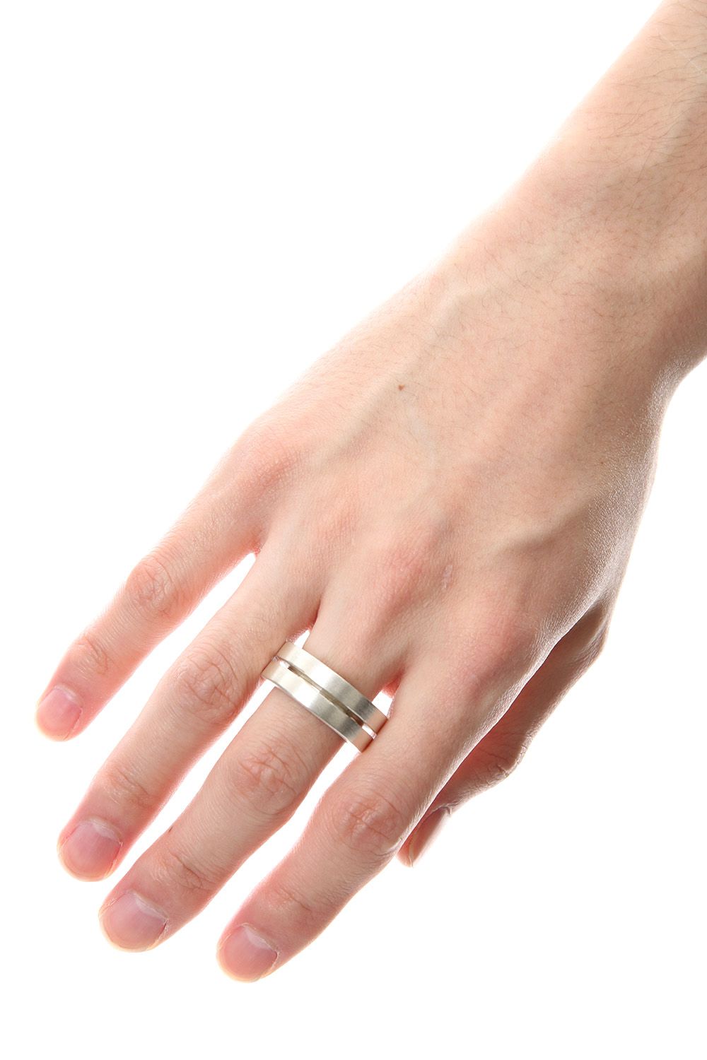 Crescent Crevice Ring