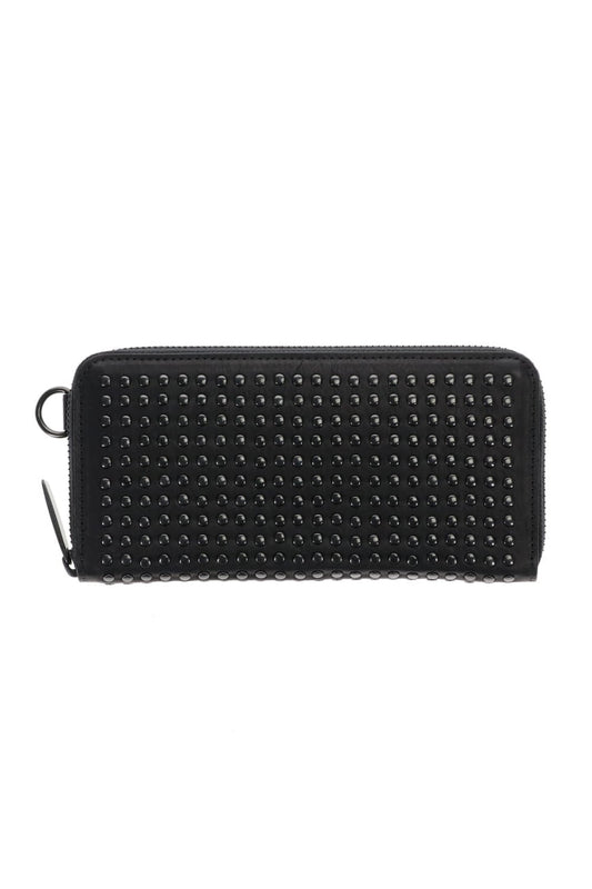 Leather long wallet fold 'all-studs' 2 DAL