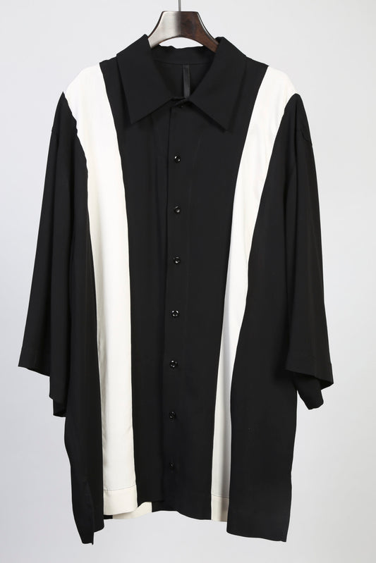 60S レーヨンツイル OVER SIZE STRIPE SHIRTS