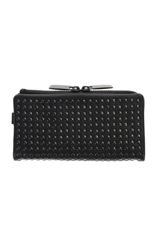 Leather long wallet 'all-studs' 2 DAL