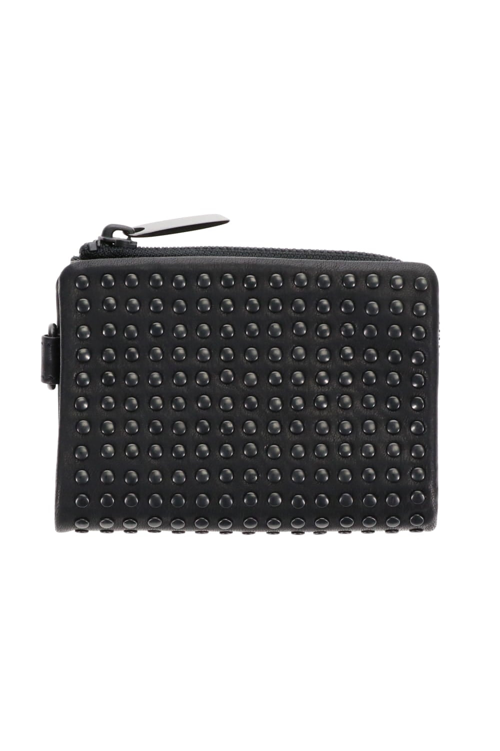 Leather micro wallet 'all-studs' 2 DAL