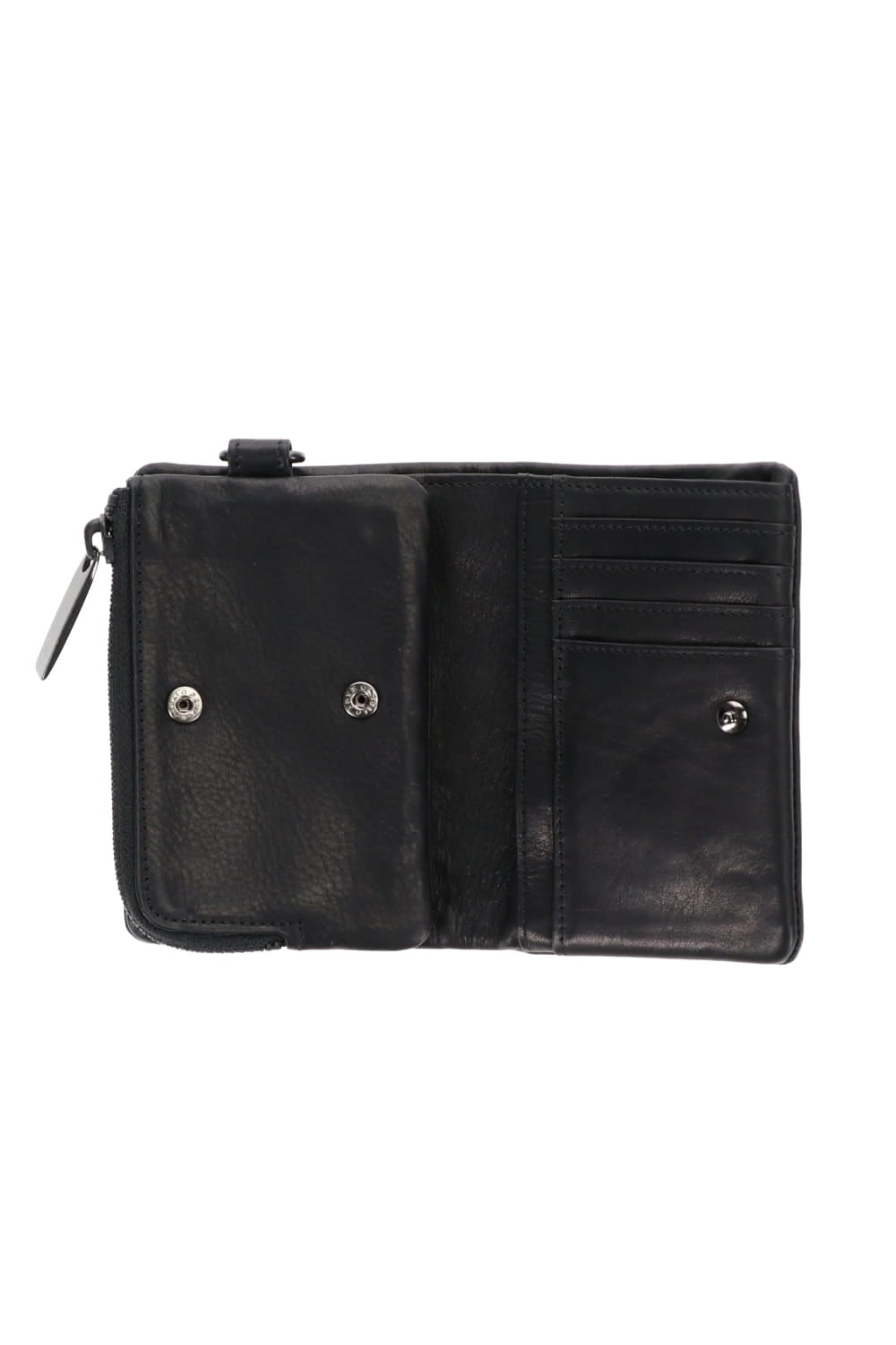 Leather micro wallet 'all-studs' 2 DAL