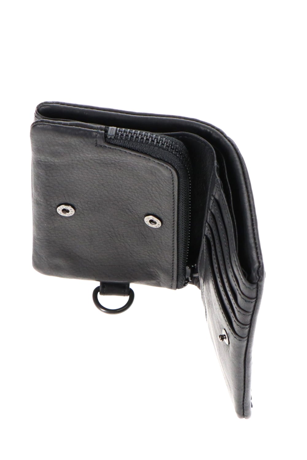 Leather micro wallet 'all-studs' 2 DAL