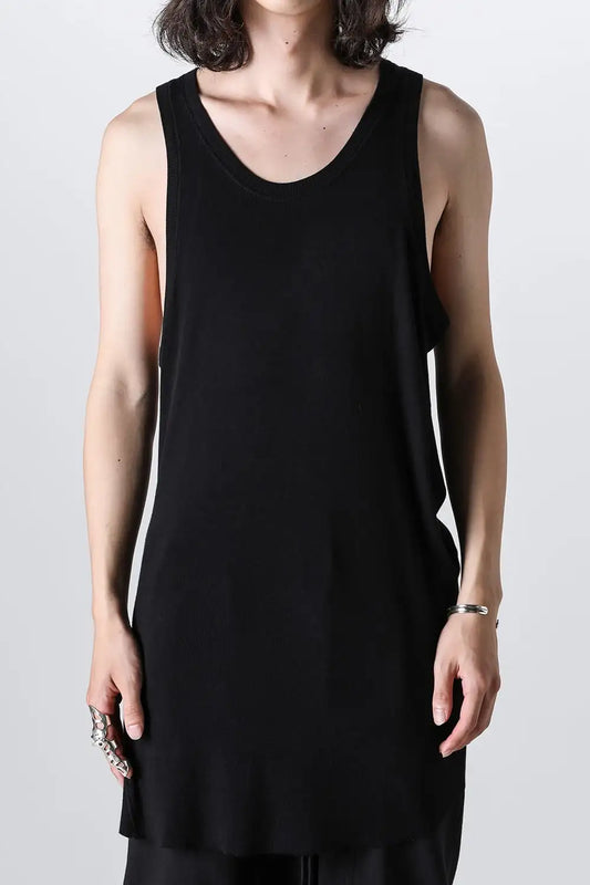 Rayon Stretch Rib Tank Top