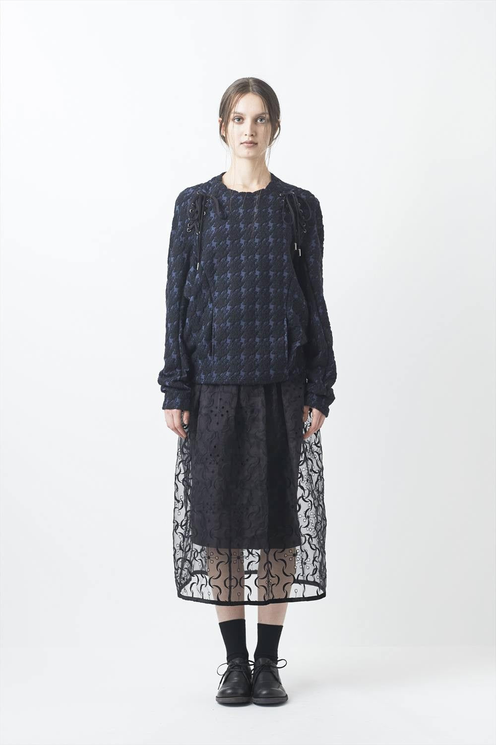 SILK LACE SKIRT SATOKO OZAWA