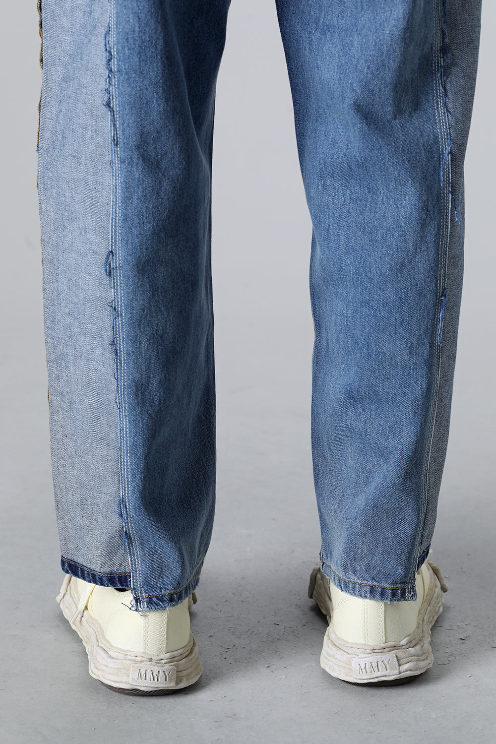 Center Seam Loose Fit Denim Indigo BS