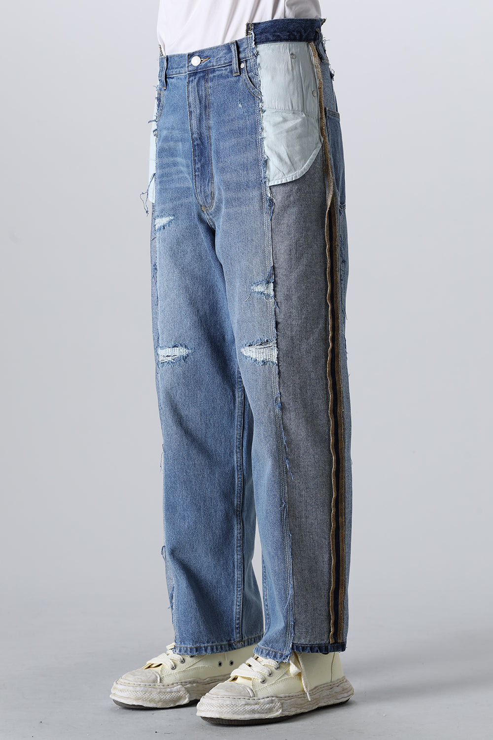 Center Seam Loose Fit Denim Indigo BS