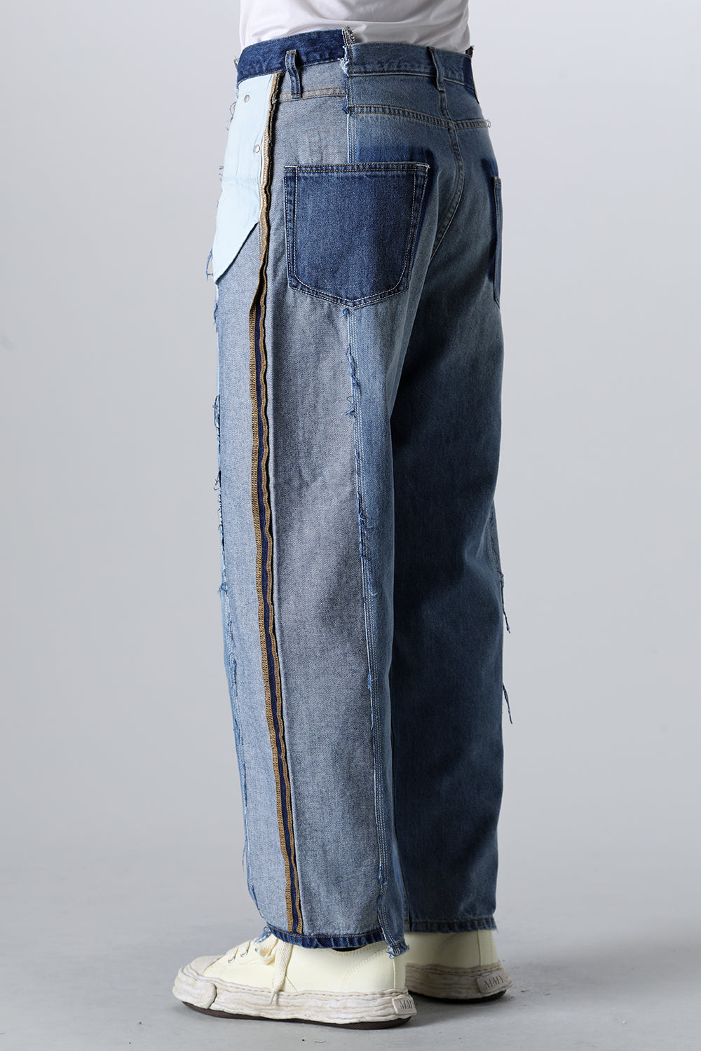 Center Seam Loose Fit Denim Indigo BS