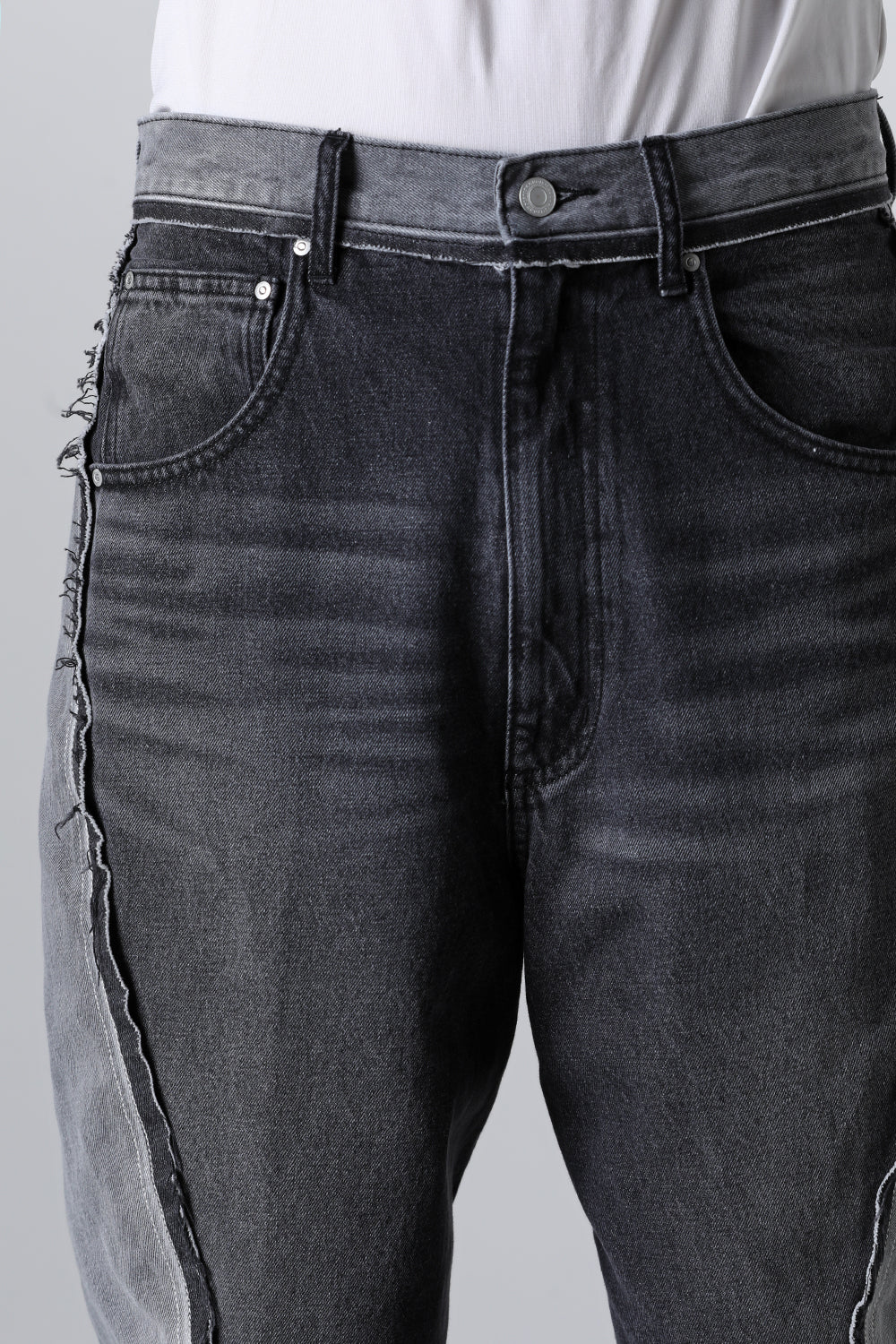 Twisted 3D Sarouel Denim Black CD