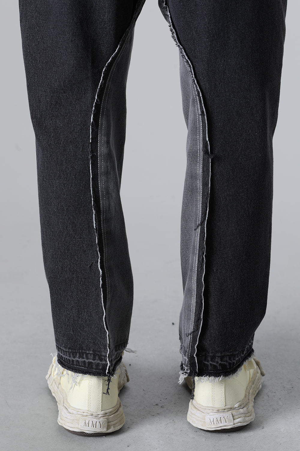 Twisted 3D Sarouel Denim Black CL