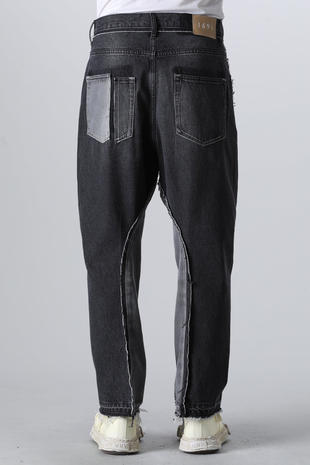 Twisted 3D Sarouel Denim Black CL