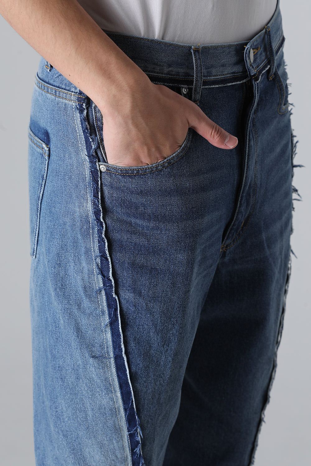 Twisted 3D Sarouel Denim Indigo CD