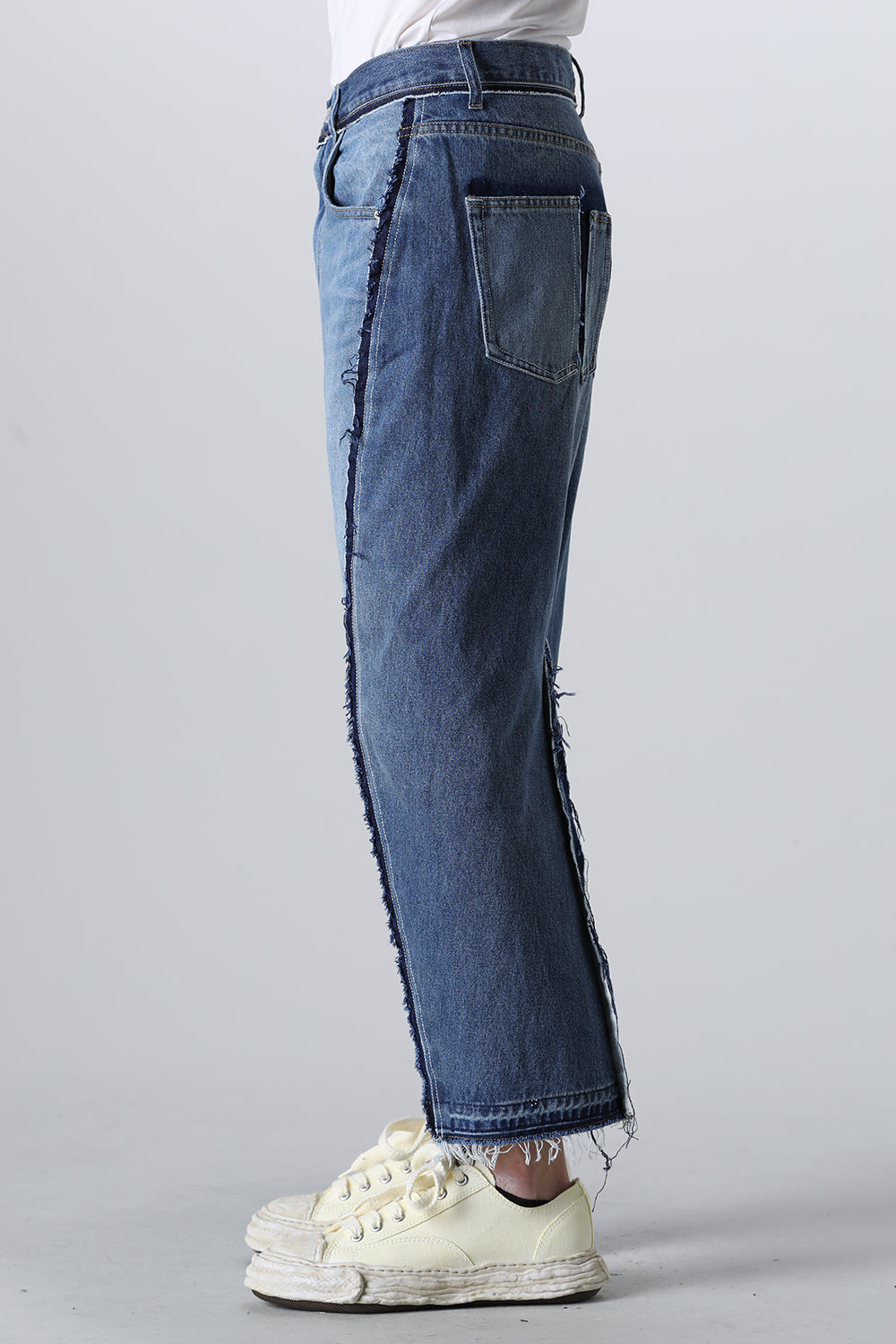 Twisted 3D Sarouel Denim Indigo CL