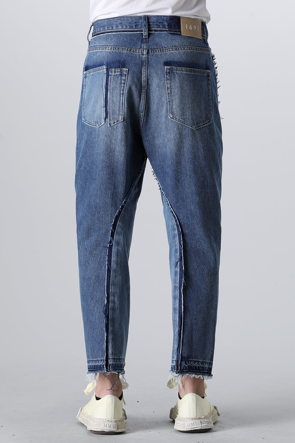 Twisted 3D Sarouel Denim Indigo CL