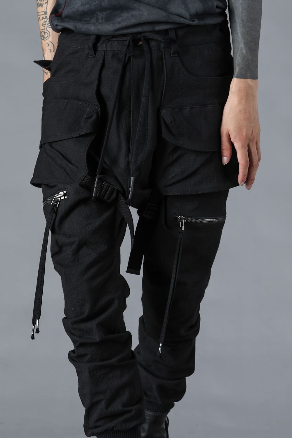 Cotton Stretch Ripstop Hanging Pocket Slim Jogger Pants