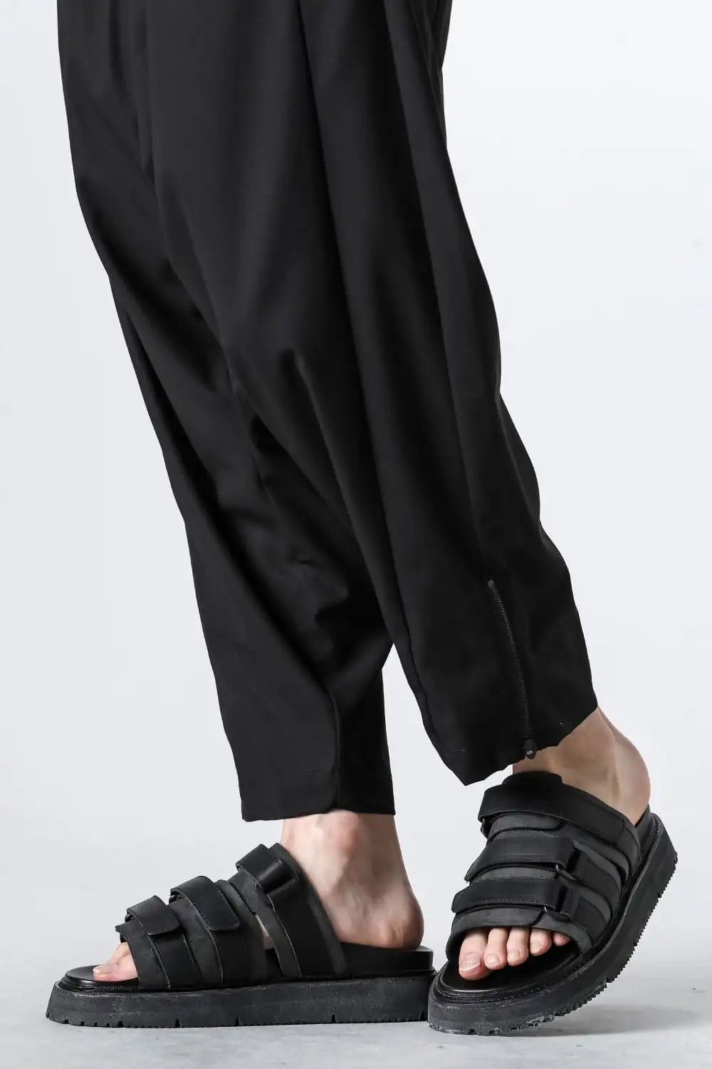 Sandals calf leather Black