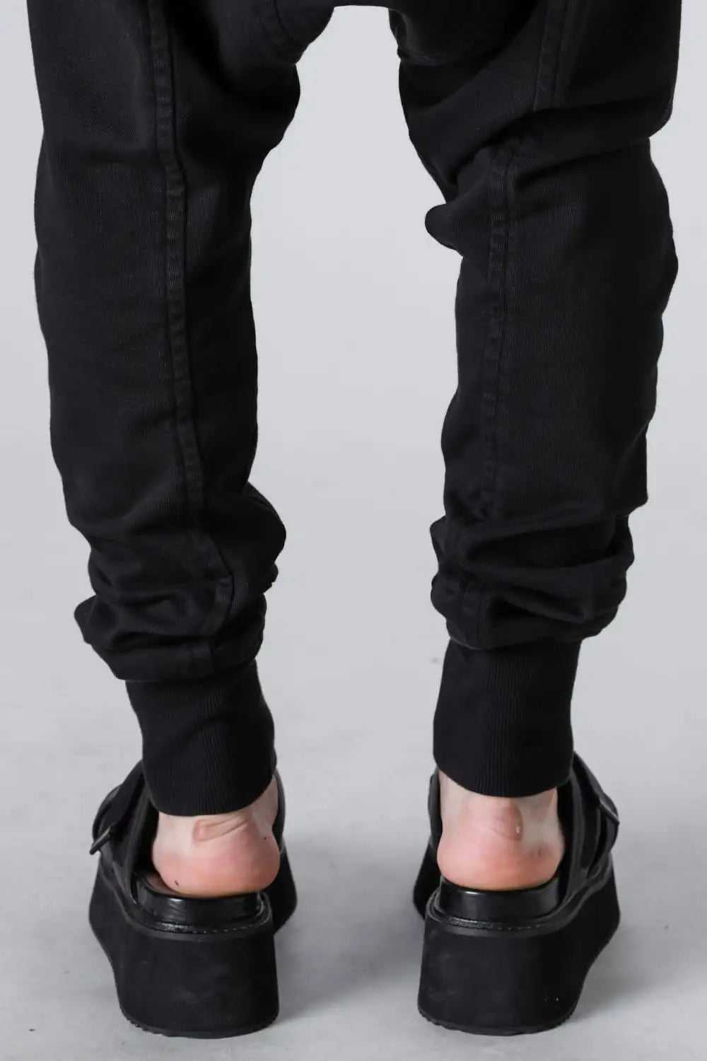 Cotton Sweat Seamed Sarrouel Pants