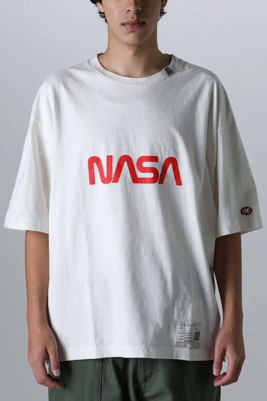 NASA Printed Tee White