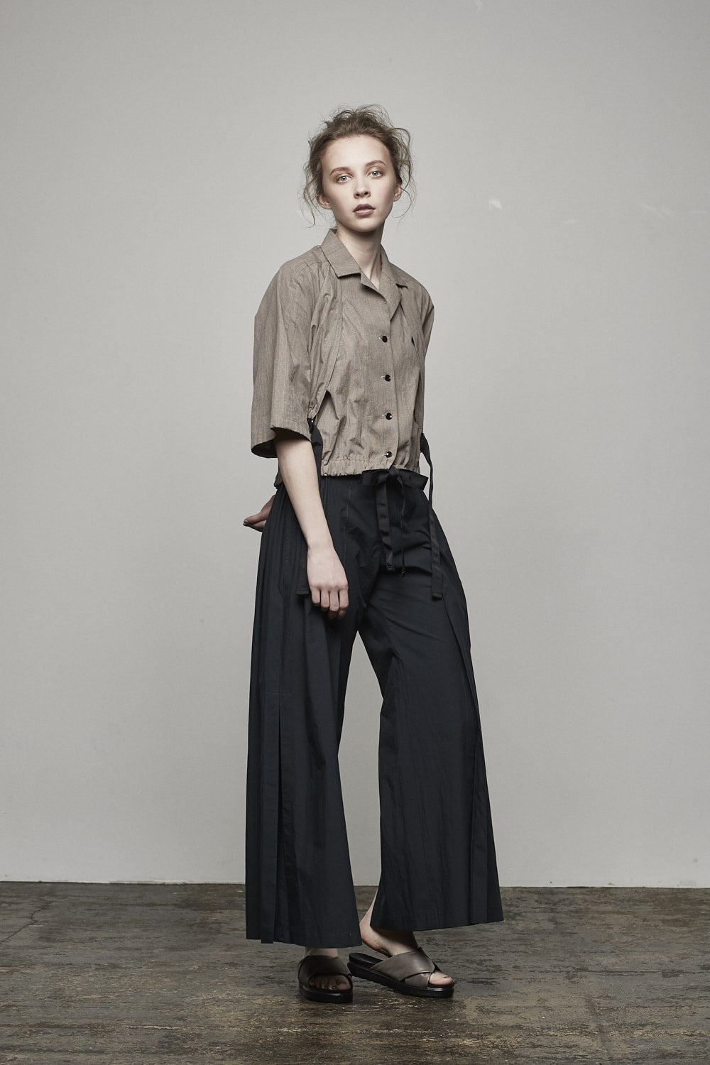 PLIAD DOUBLE CROSS SHIRT - 17S-SH-03