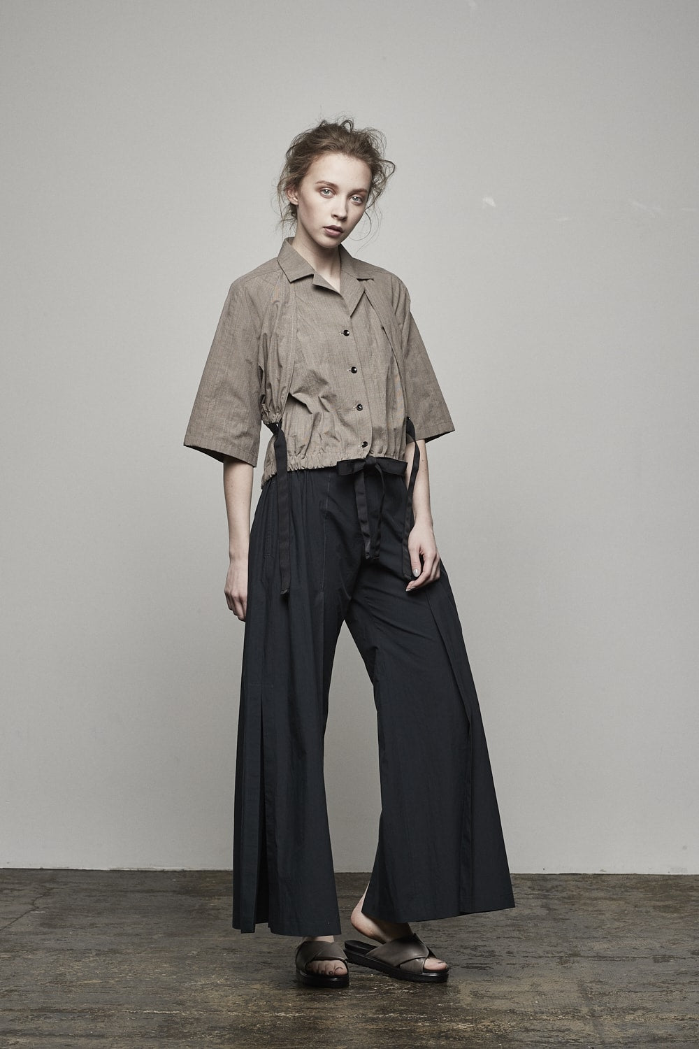 PLIAD DOUBLE CROSS SHIRT - 17S-SH-03