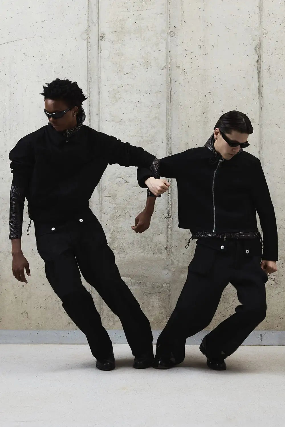 Flap Trousers Pure Dyed Cotton