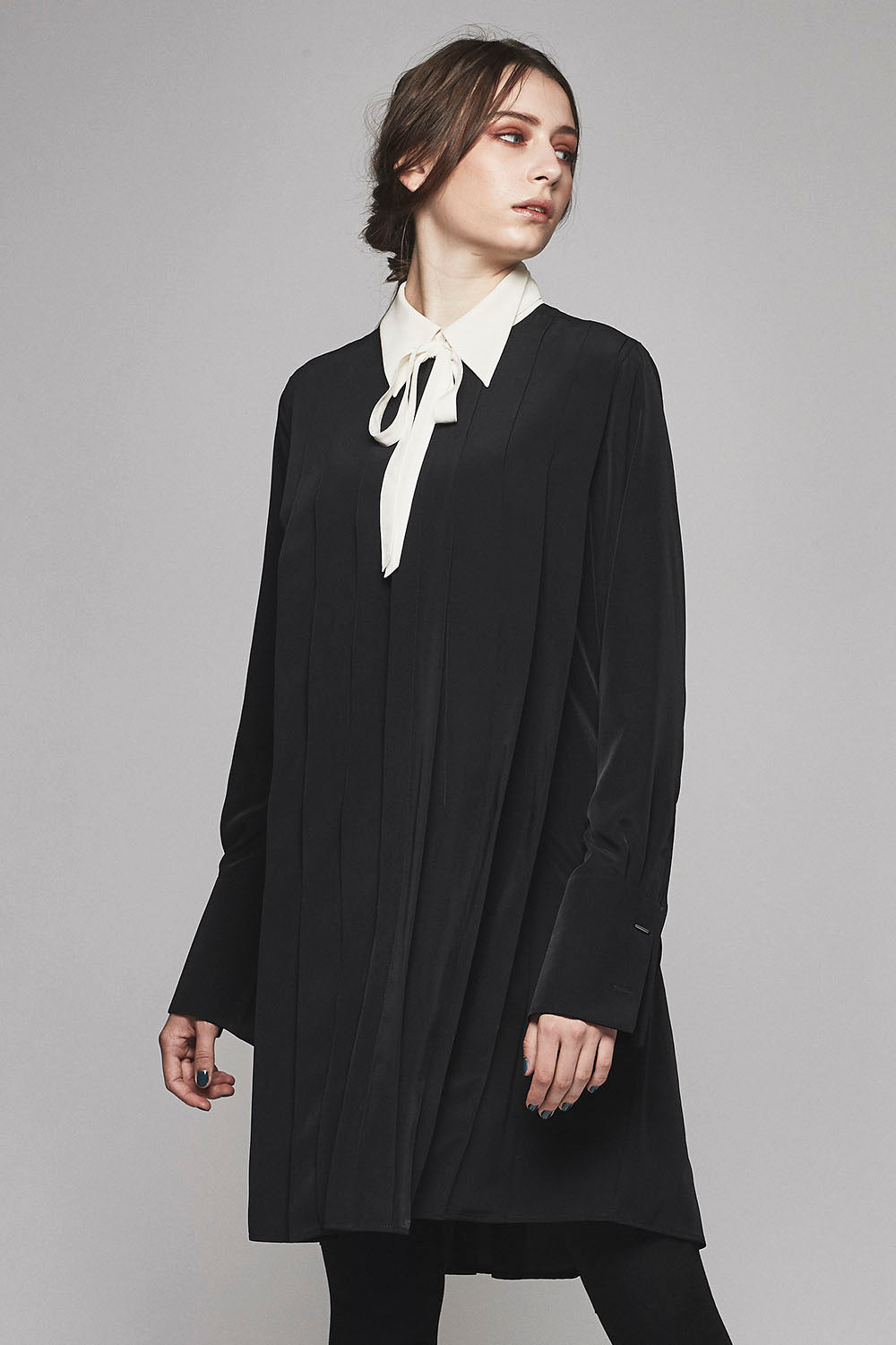 Lambert Crepe De Chine Long Shirt 