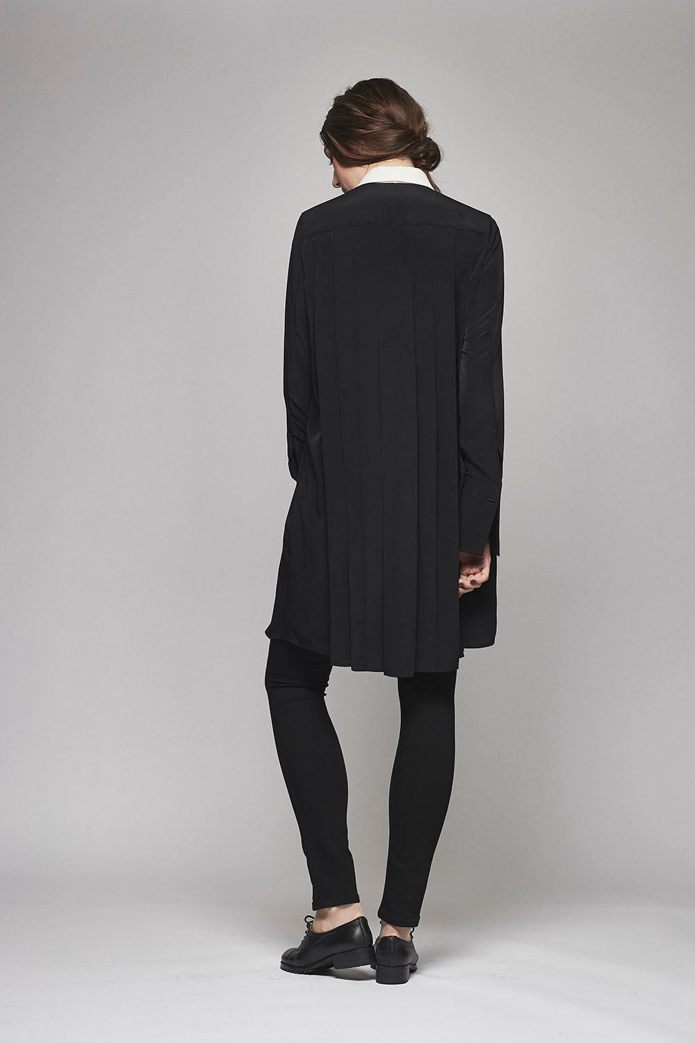 Lambert Crepe De Chine Long Shirt 