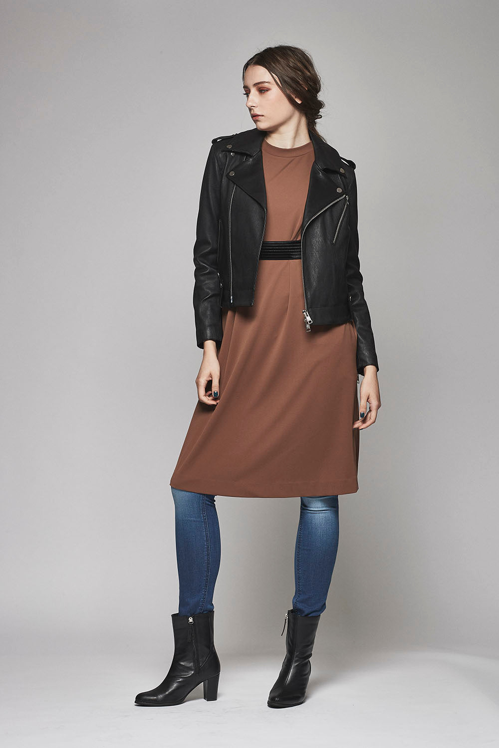 Matte Stretch Punch One Piece