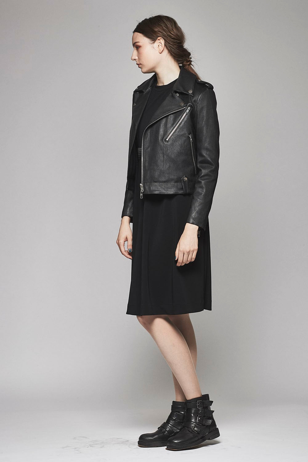 Matte Stretch Punch One Piece