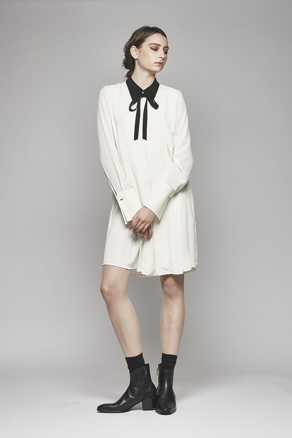 Lambert Crepe De Chine Long Shirt 
