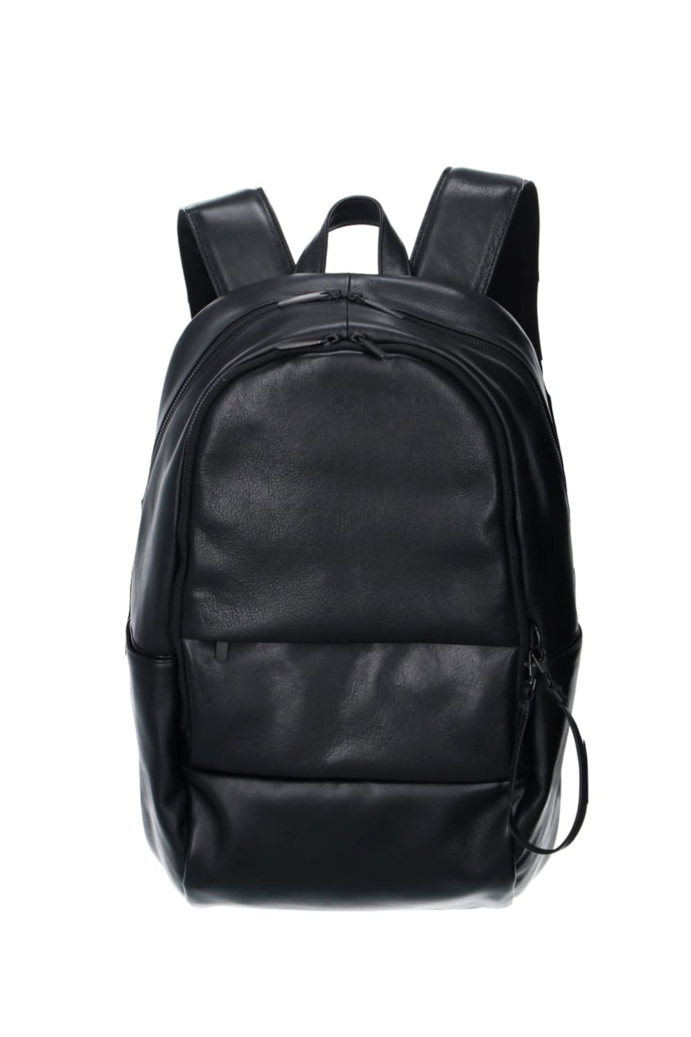 Leather backpack 'round double F'