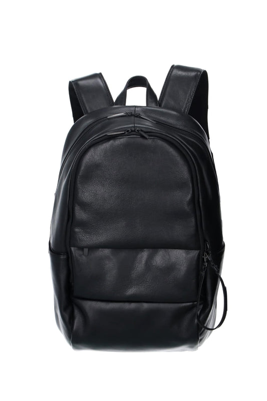 Leather backpack 'round double F'