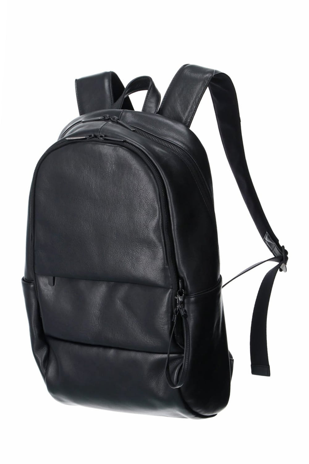 Leather backpack 'round double F'