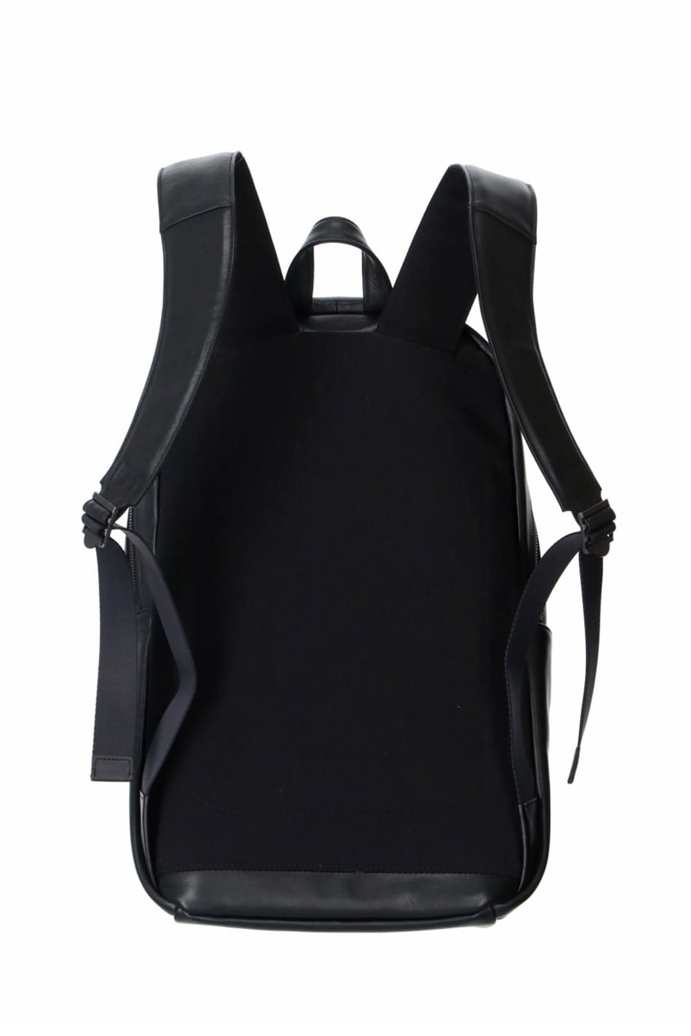 Leather backpack 'round double F'