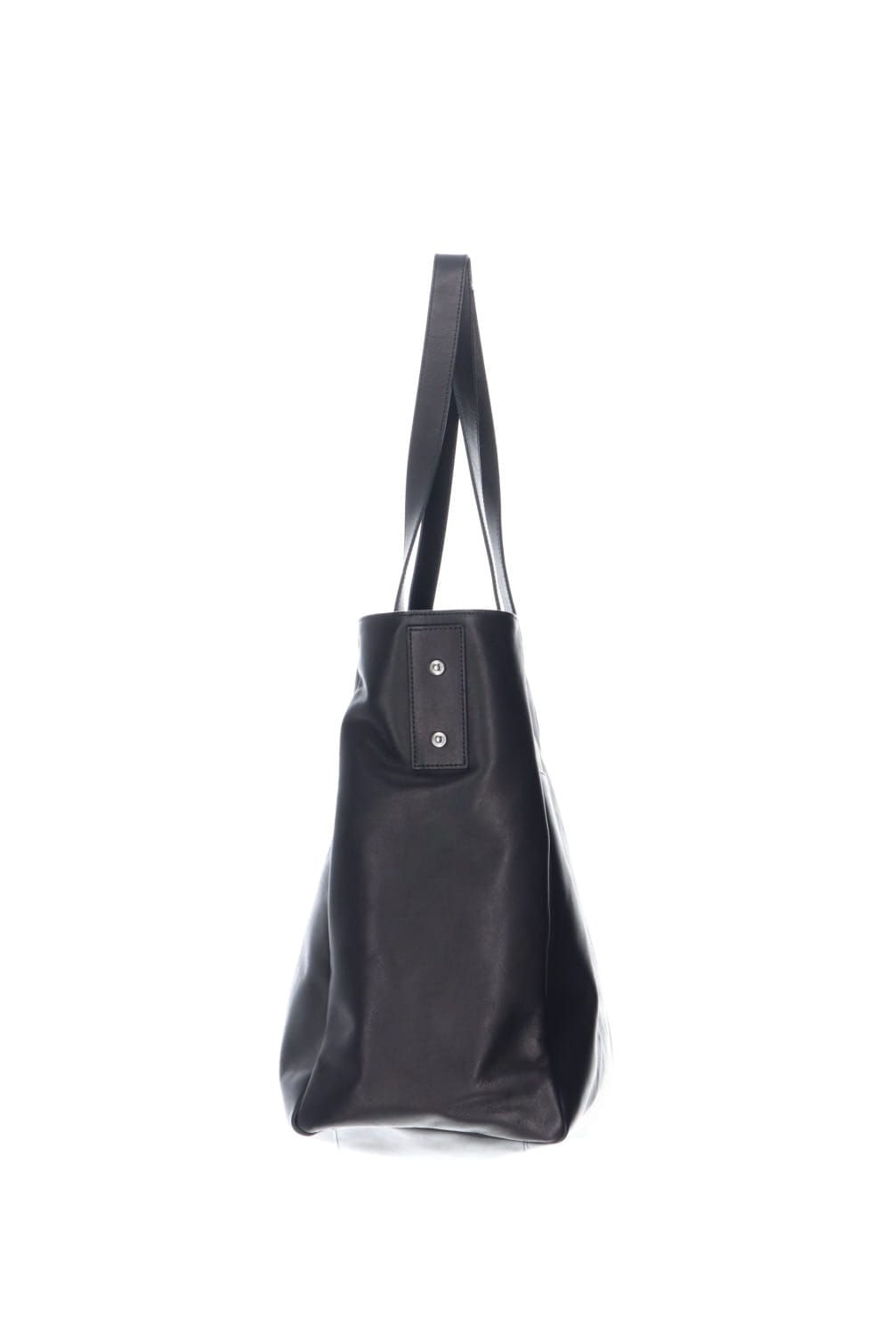 Leather tote bag 'grande poche' 2
