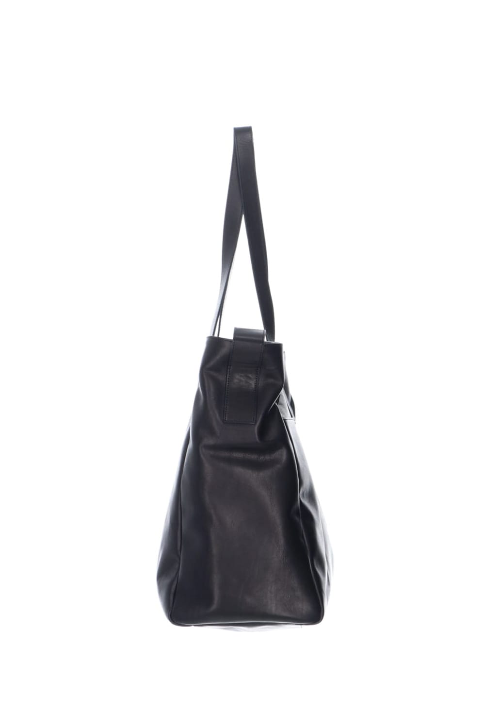 Leather tote bag 'grande poche' 2