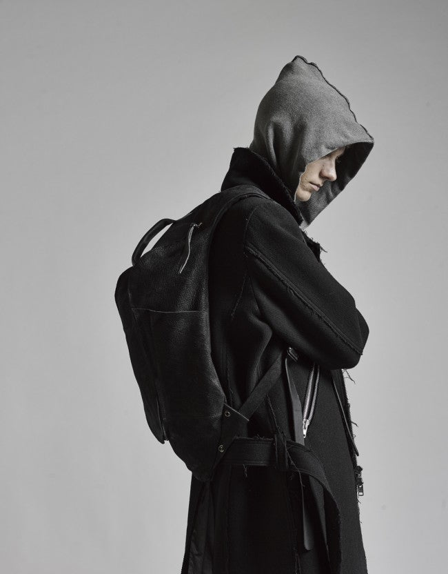 Needle Punch Melton Riders Long Coat