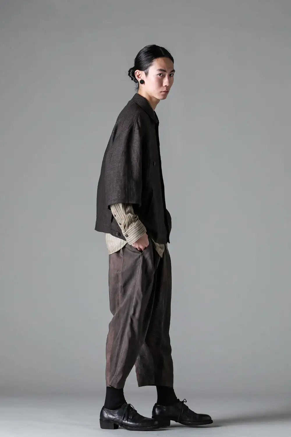 Oversized Short Sleeve Workers Shirt