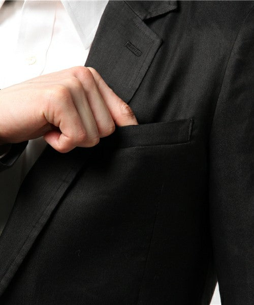 Linen Lycrafit Twill Tailored Jacket