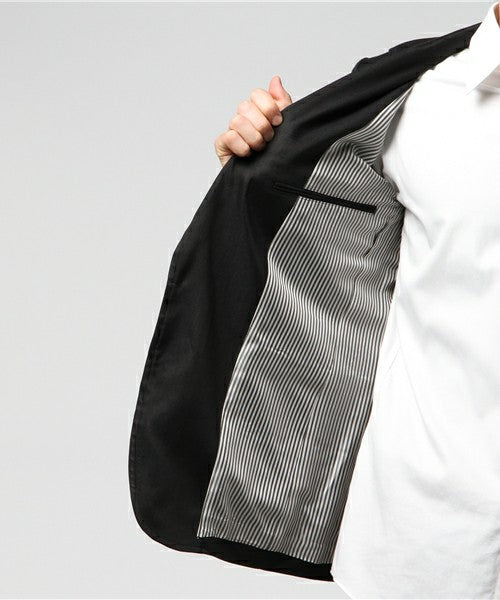 Linen Lycrafit Twill Tailored Jacket