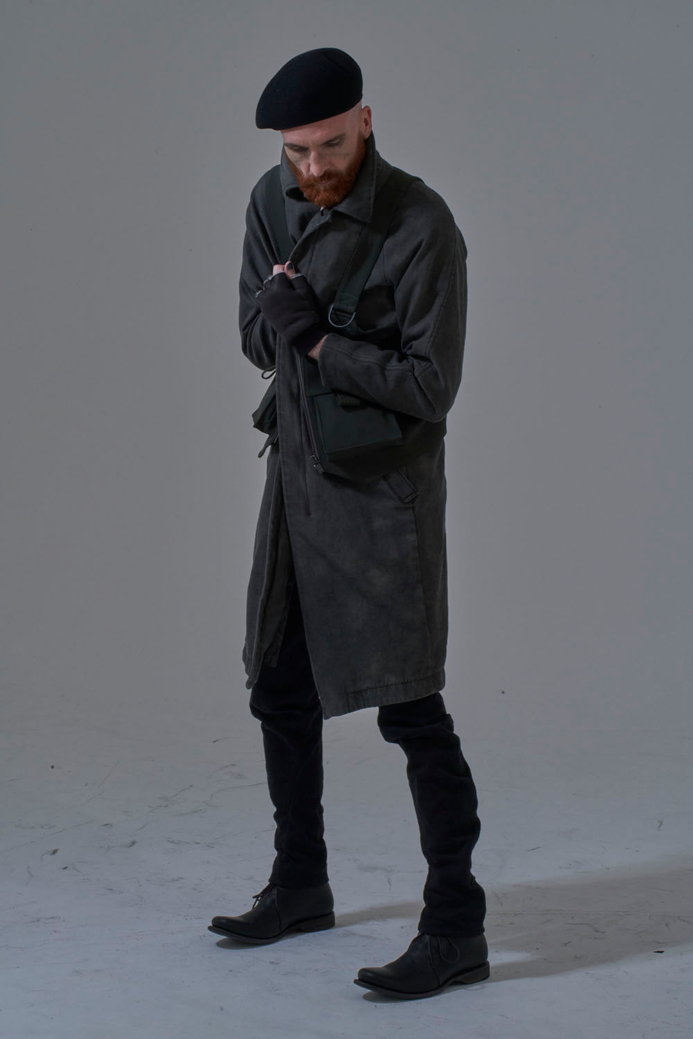 Product Dye Opal Processing Soutien Collar Coat