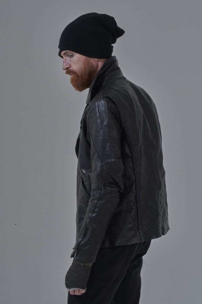 Guidi Horse Leather Double Riders Jacket