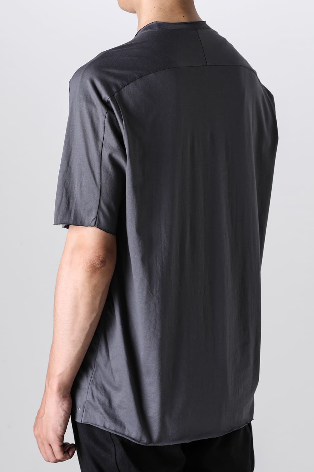 Sea Island cotton Short Sleeve T-shirt Gray