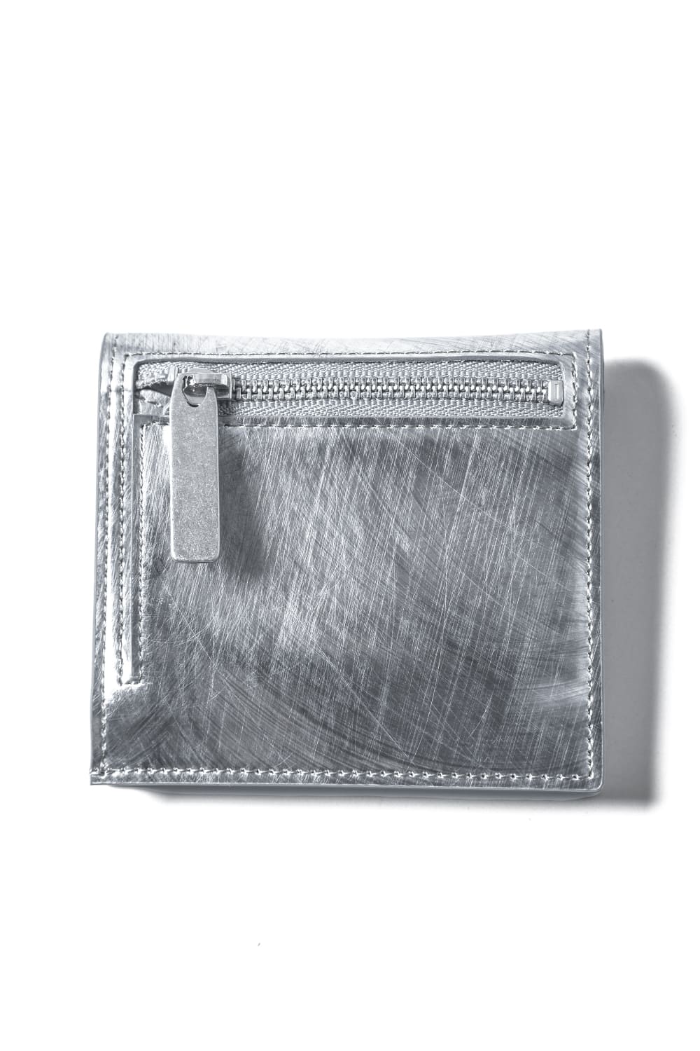 Leather wallet 'compact' Scratch SIL