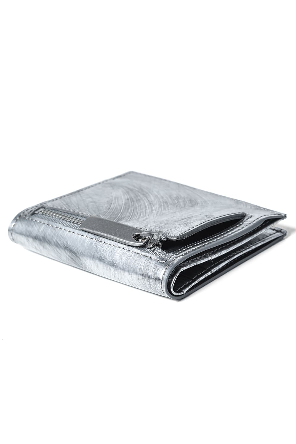 Leather wallet 'compact' Scratch SIL