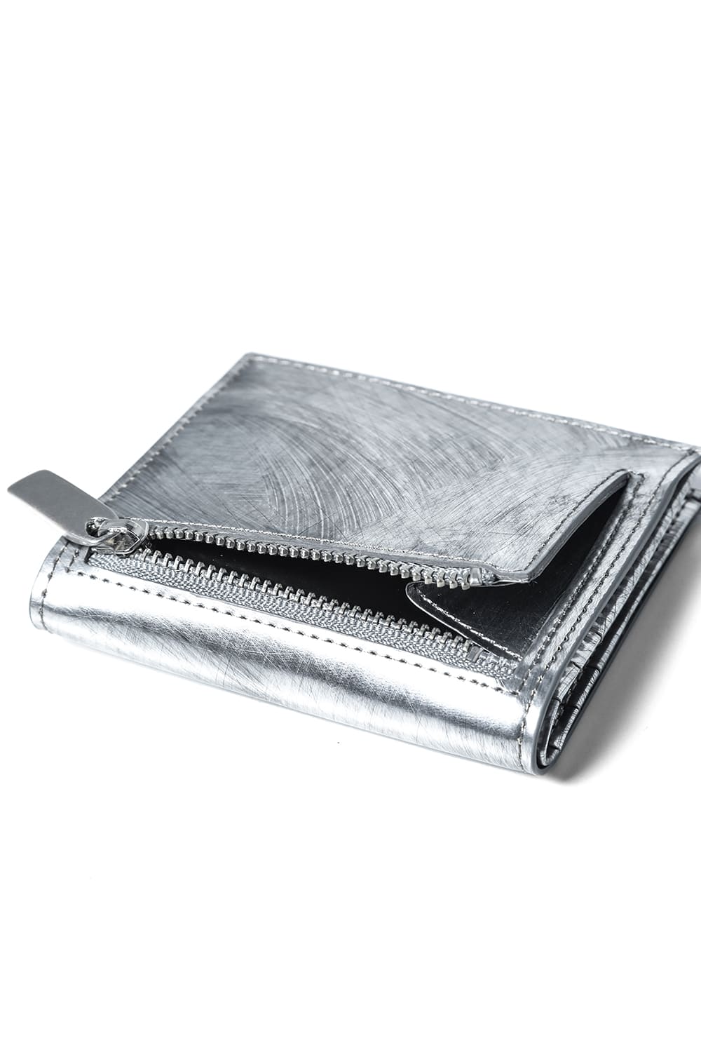 Leather wallet 'compact' Scratch SIL